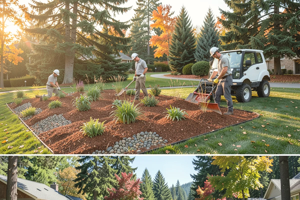 Site Preparation in Orting, Pierce County, WA - Best done in drier conditions.