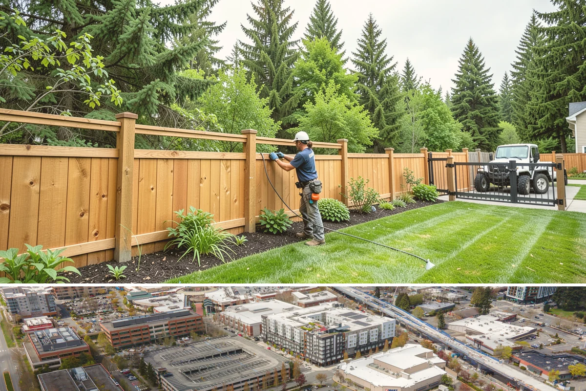 Site Preparation in Redmond, King County, WA - Best done in drier conditions.