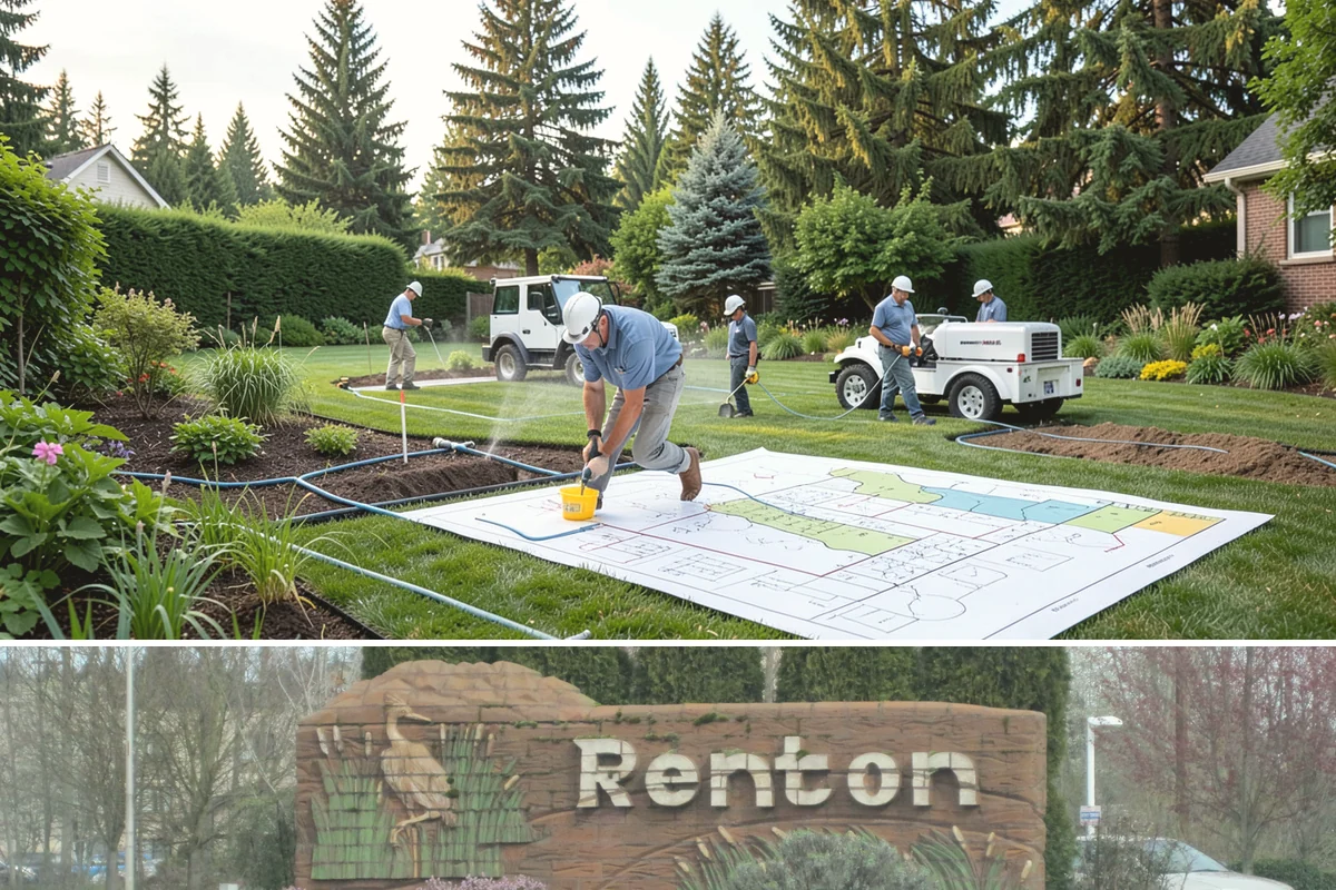 Site Preparation in Renton, King County, WA - Best done in drier conditions.