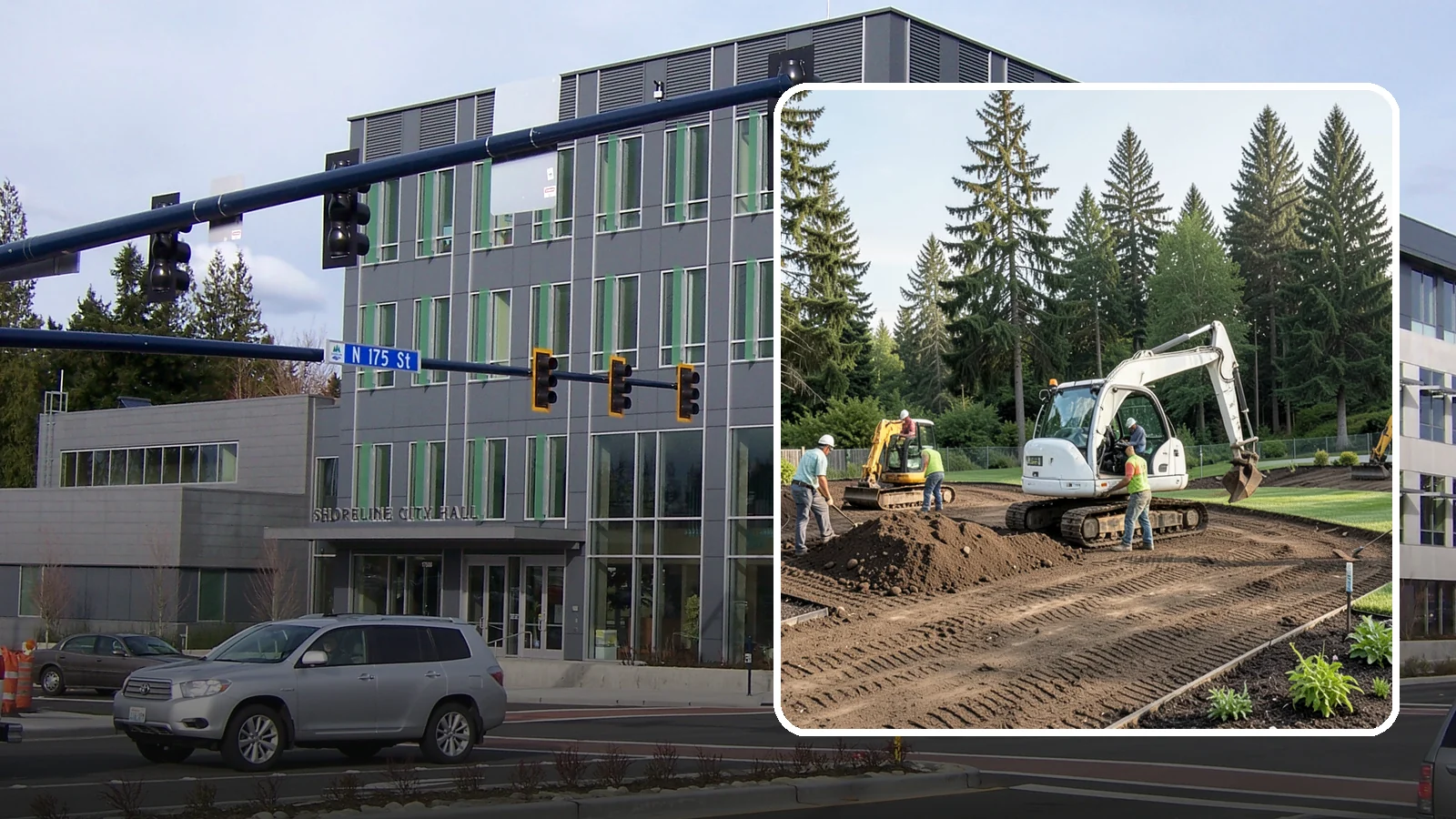 Site Preparation in Shoreline, King County, WA - Full site prep - clearing, grading, and base work - that readies your property for construction or landscaping.