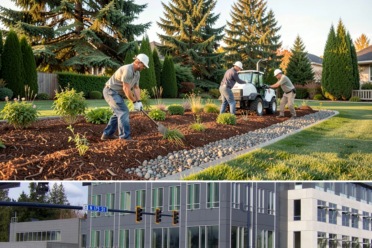 Site Preparation in Shoreline, King County, WA - Best done in drier conditions.