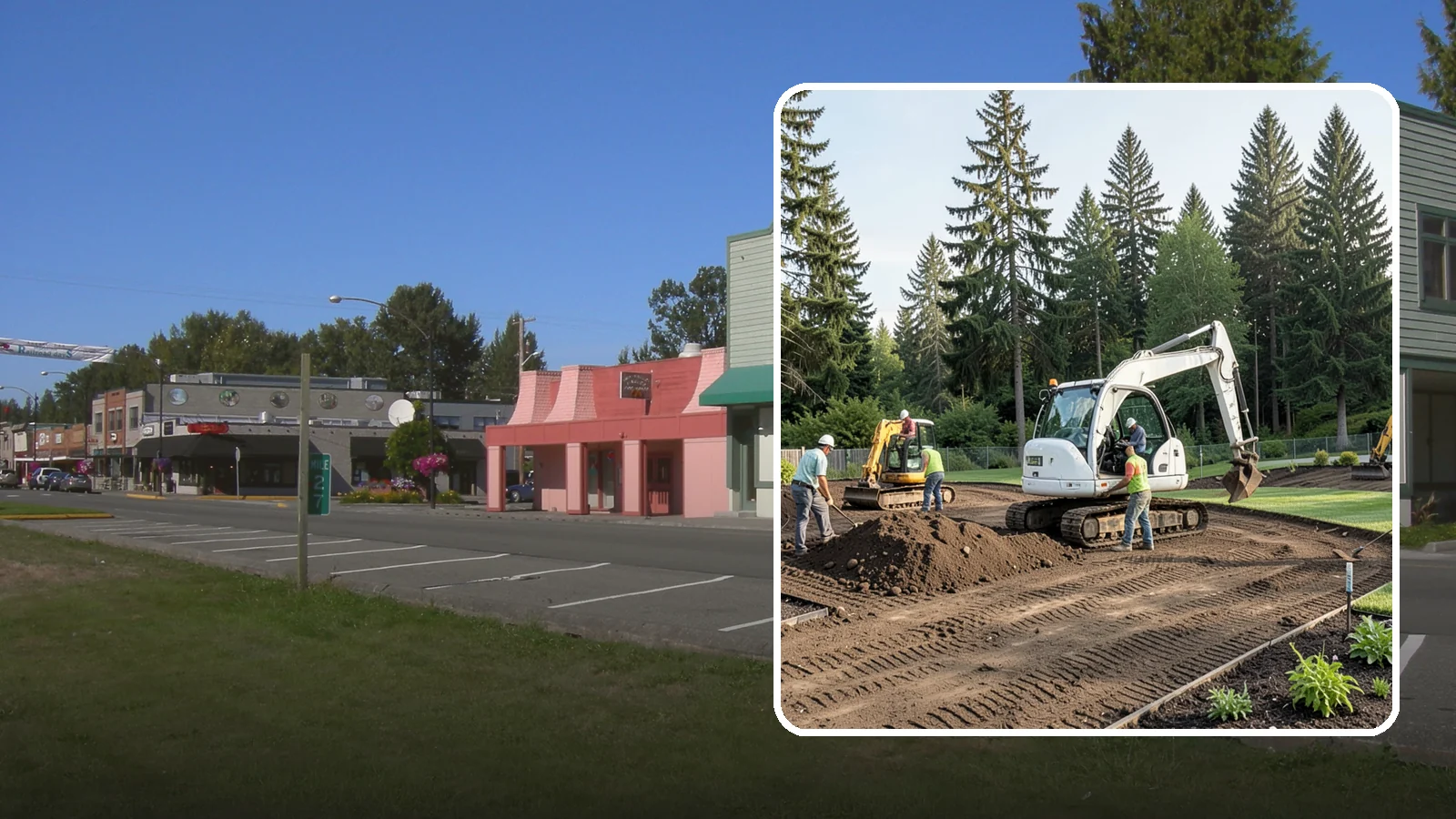 Site Preparation in Snoqualmie, King County, WA - Full site prep - clearing, grading, and base work - that readies your property for construction or landscaping.