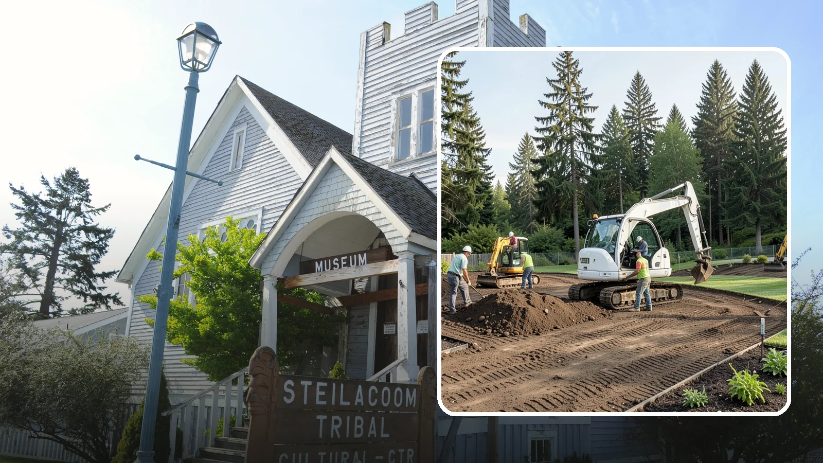 Site Preparation in Steilacoom, Pierce County, WA - Full site prep - clearing, grading, and base work - that readies your property for construction or landscaping.