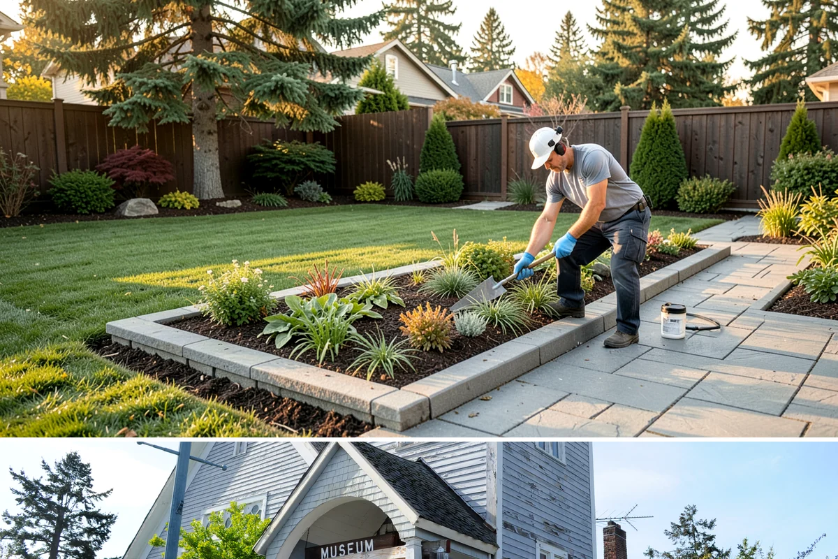 Site Preparation in Steilacoom, Pierce County, WA - Best done in drier conditions.