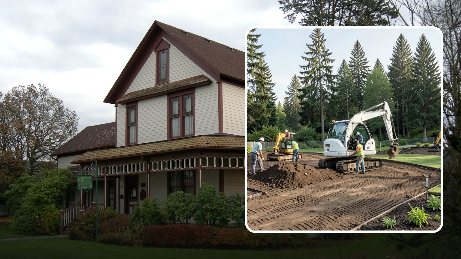 Site Preparation in Sumner, Pierce County, WA - Full site prep - clearing, grading, and base work - that readies your property for construction or landscaping.