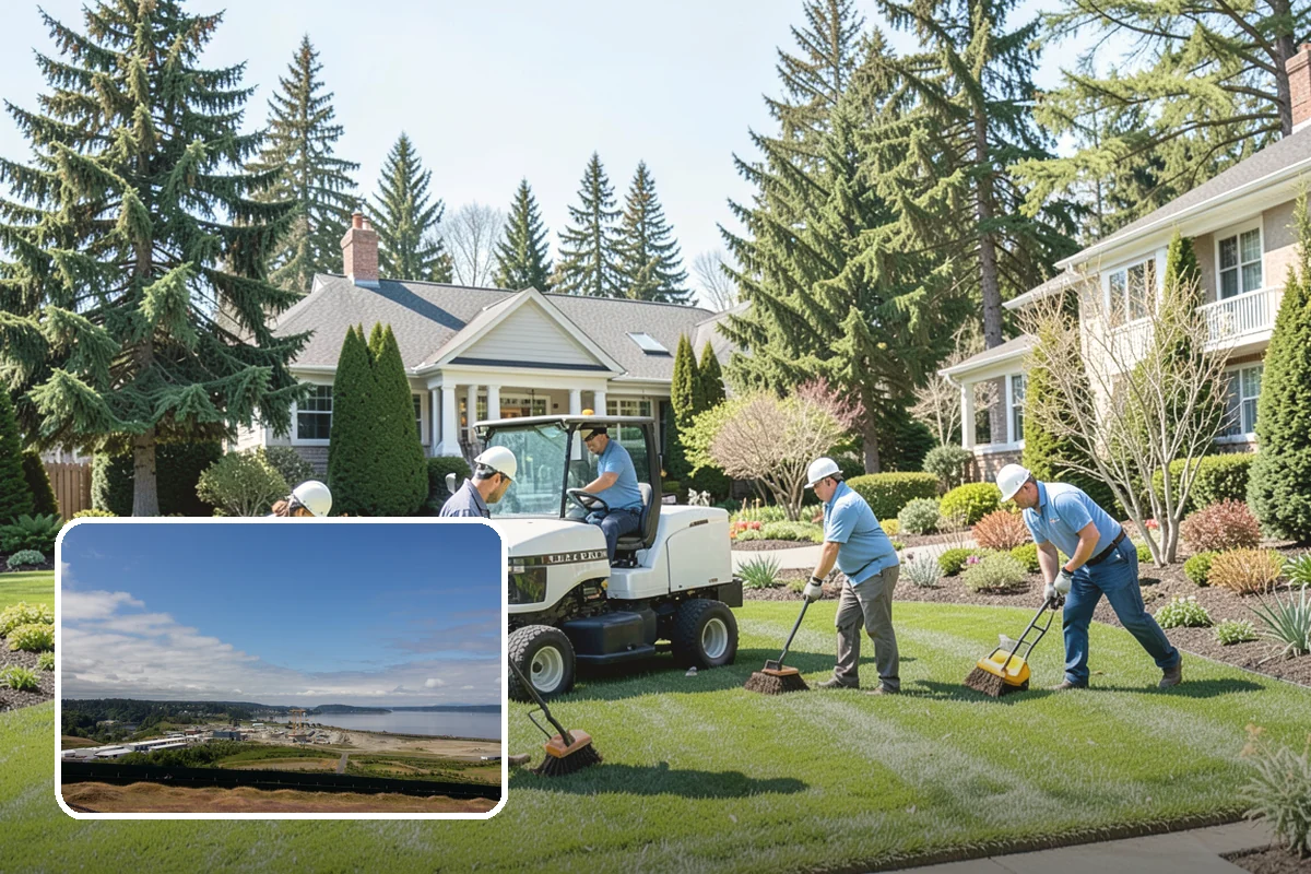Site Preparation in University Place, Pierce County, WA - Ready-to-build, stable site
