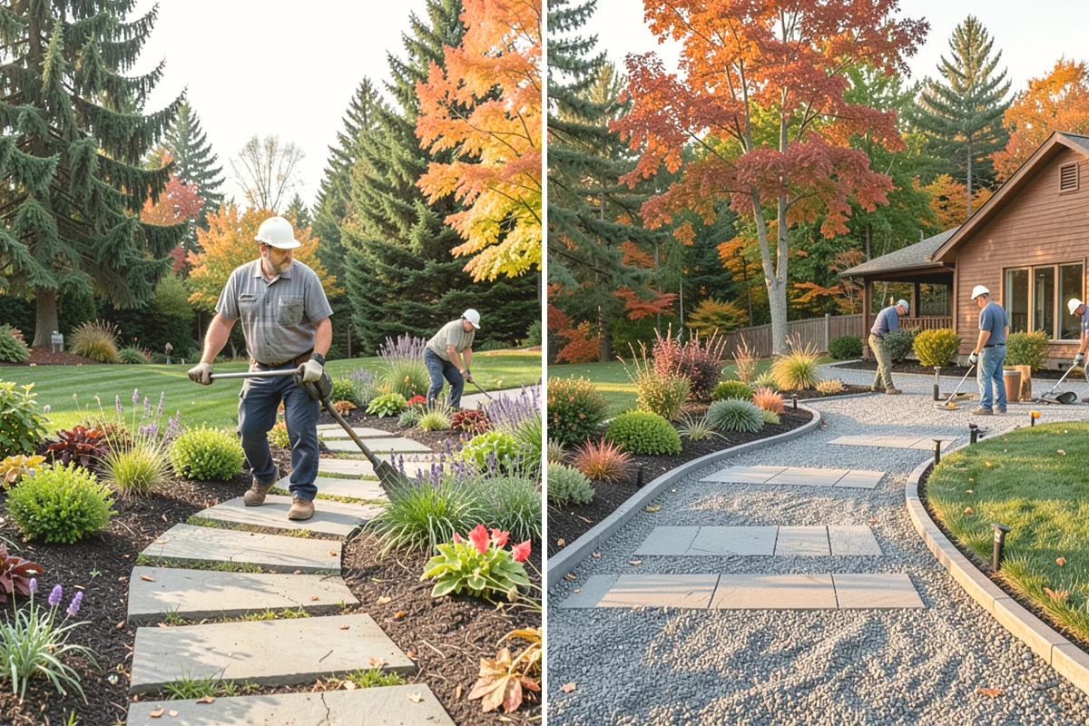 Slate Paver Installation in Anacortes, Skagit County, WA - Select dense slate and confirm drainage grade