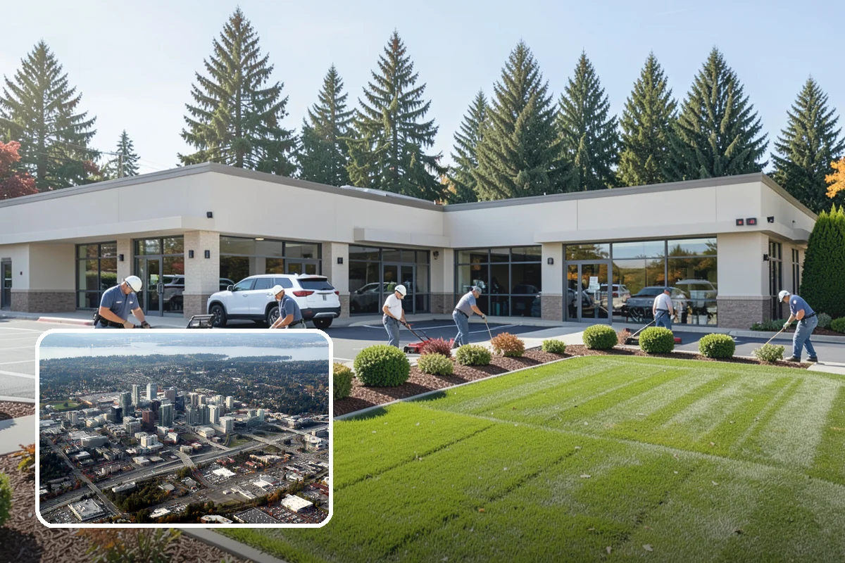Slate Paver Installation in Bellevue, King County, WA - Rich charcoal and multicolor tones with natural texture