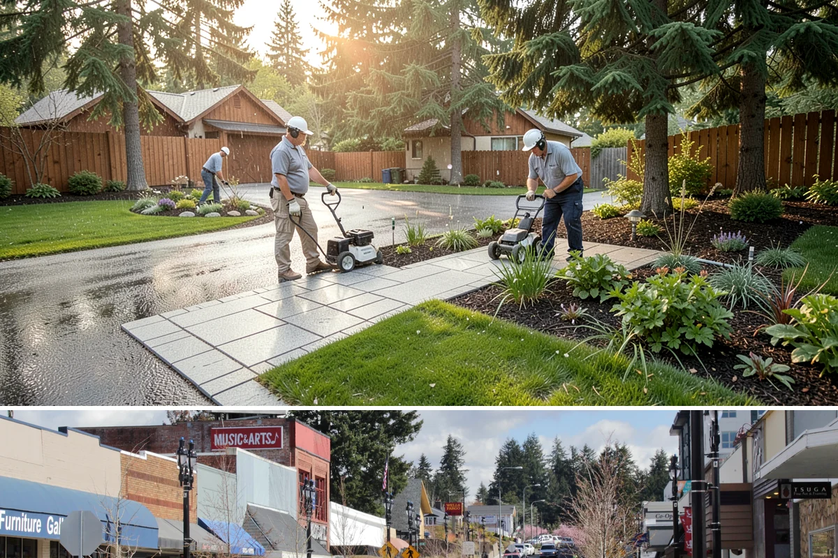Slate Paver Installation in Bothell, King County, WA - Best installed in the dry summer window so bedding stays dry and sealer cures before the wet season begins.