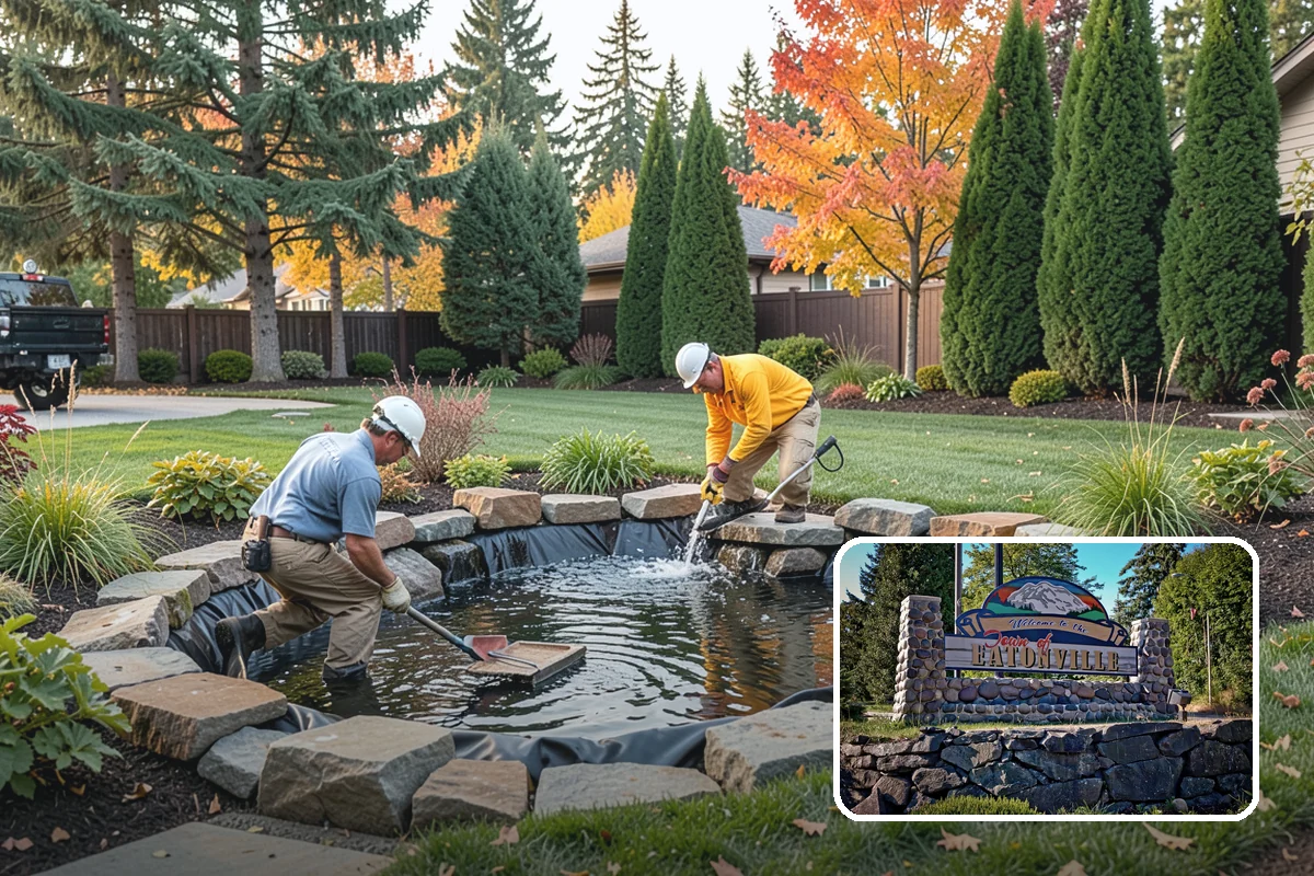 Slate Paver Installation in Eatonville, Pierce County, WA - Rich charcoal and multicolor tones with natural texture