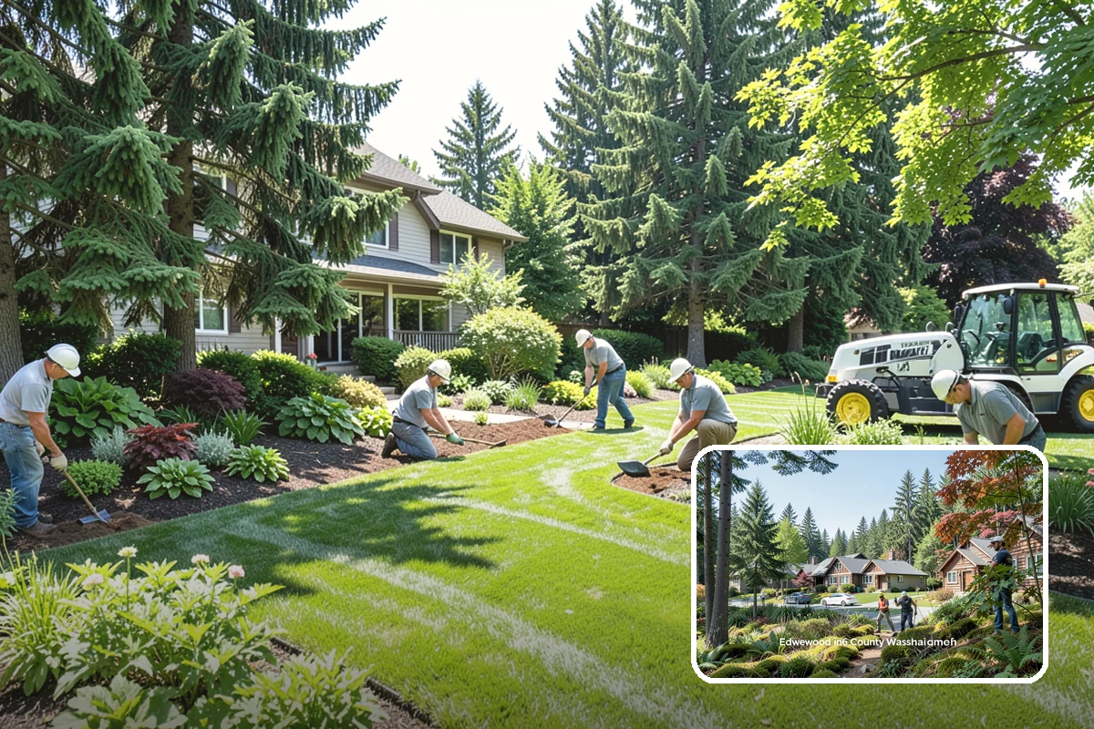 Slate Paver Installation in Edgewood, Pierce County, WA - Rich charcoal and multicolor tones with natural texture