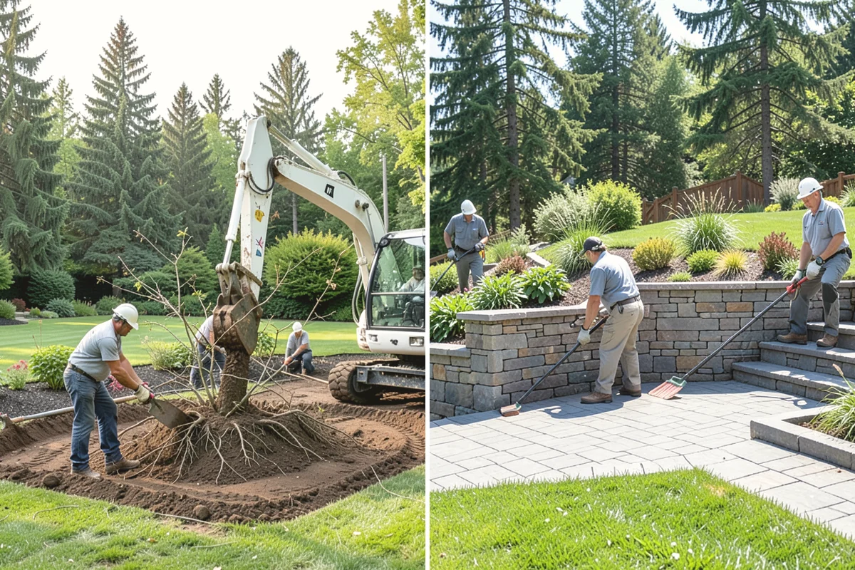 Slate Paver Installation in Edgewood, Pierce County, WA - Select dense slate and confirm drainage grade