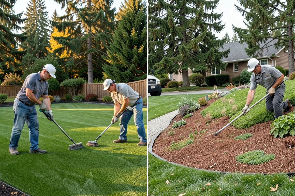 Slate Paver Installation in Everett, Snohomish County, WA - Select dense slate and confirm drainage grade