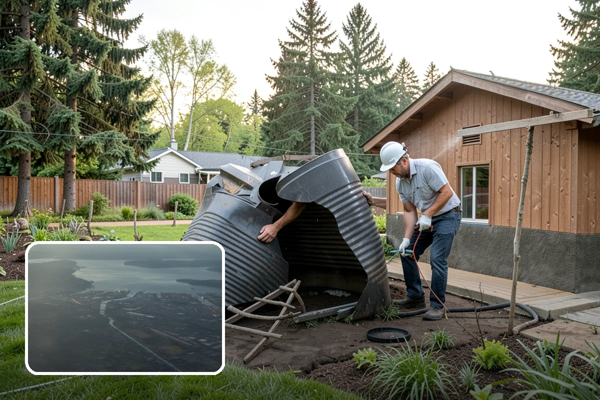 Slate Paver Installation in Fife, Pierce County, WA - Rich charcoal and multicolor tones with natural texture