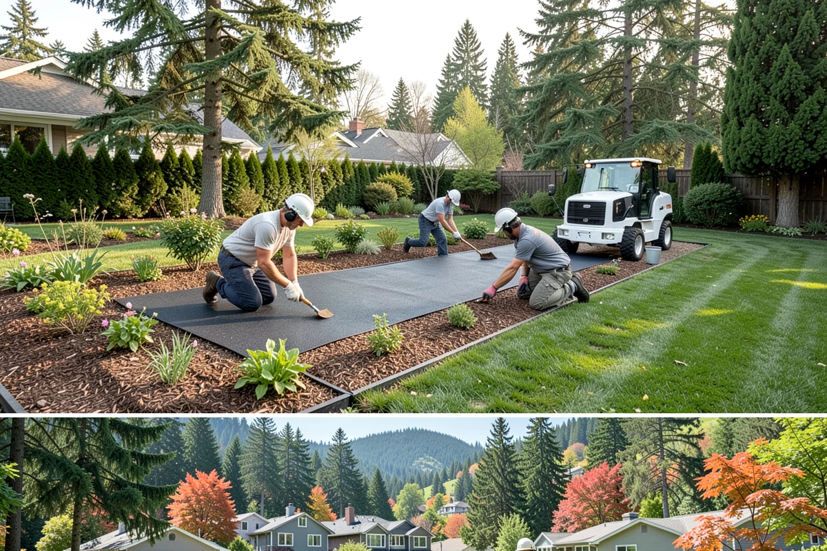 Slate Paver Installation in Fircrest, Pierce County, WA - Best installed in the dry summer window so bedding stays dry and sealer cures before the wet season begins.