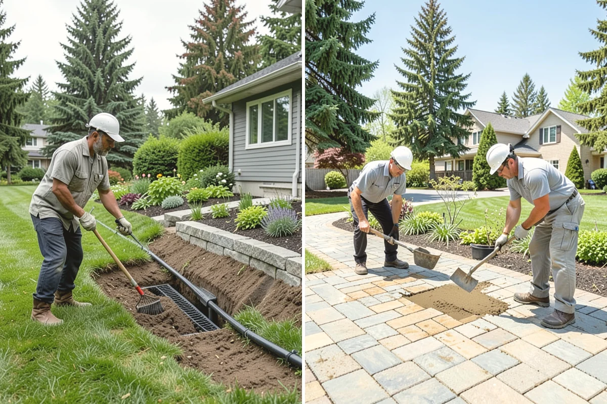 Slate Paver Installation in La Conner, Skagit County, WA - Select dense slate and confirm drainage grade