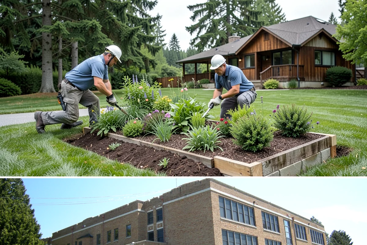 Slate Paver Installation in Maple Valley, King County, WA - Best installed in the dry summer window so bedding stays dry and sealer cures before the wet season begins.
