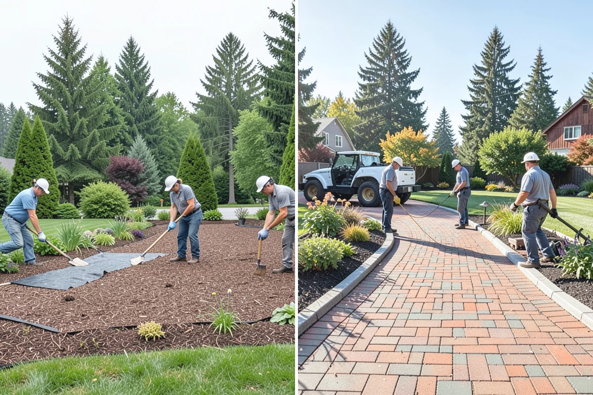 Slate Paver Installation in Medina, King County, WA - Select dense slate and confirm drainage grade