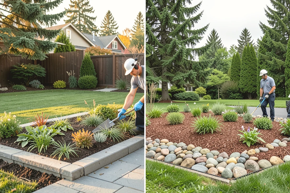 Slate Paver Installation in Monroe, Snohomish County, WA - Select dense slate and confirm drainage grade