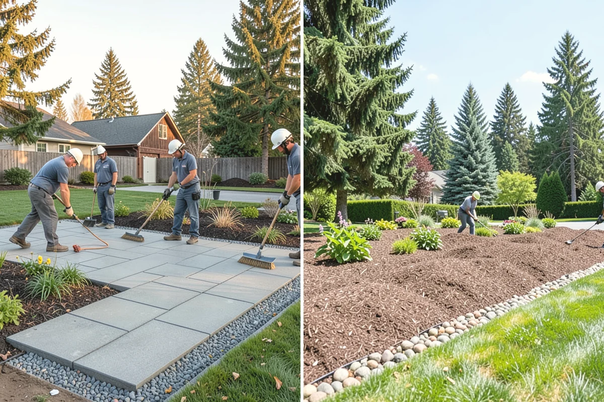 Slate Paver Installation in North Bend, King County, WA - Select dense slate and confirm drainage grade