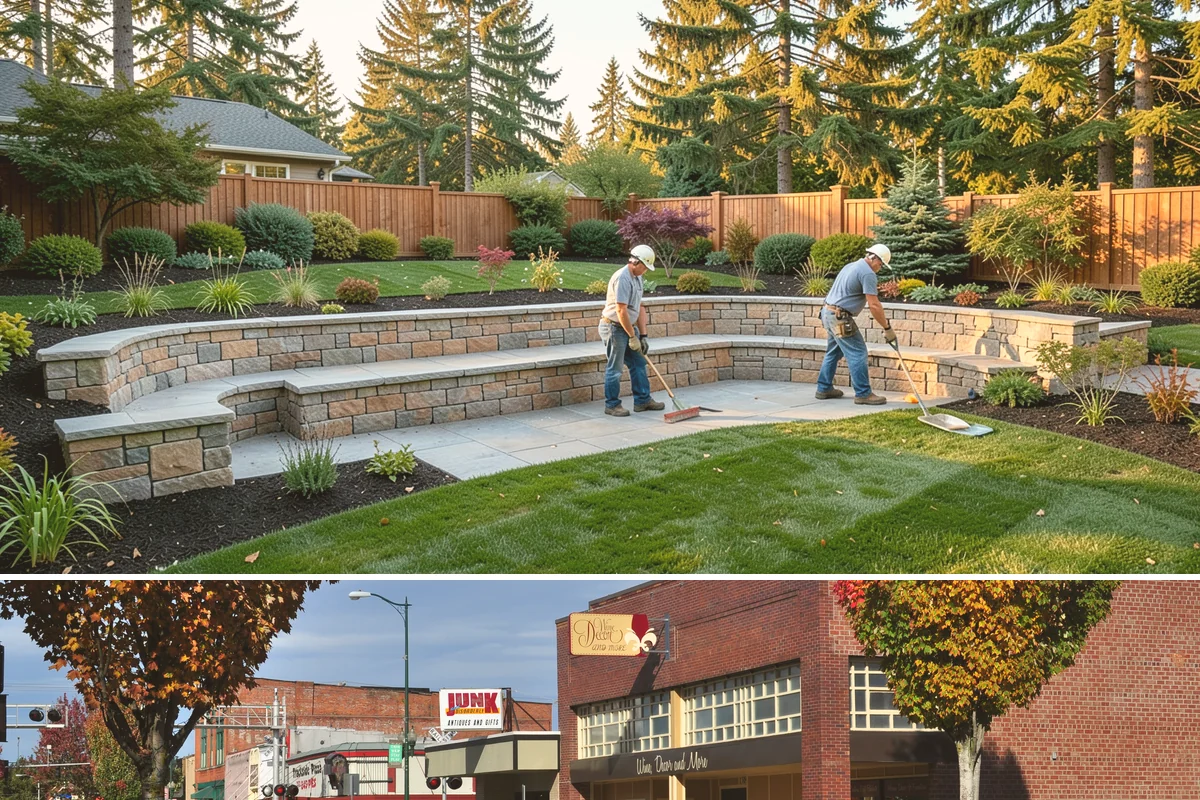 Slate Paver Installation in Puyallup, Pierce County, WA - Best installed in the dry summer window so bedding stays dry and sealer cures before the wet season begins.