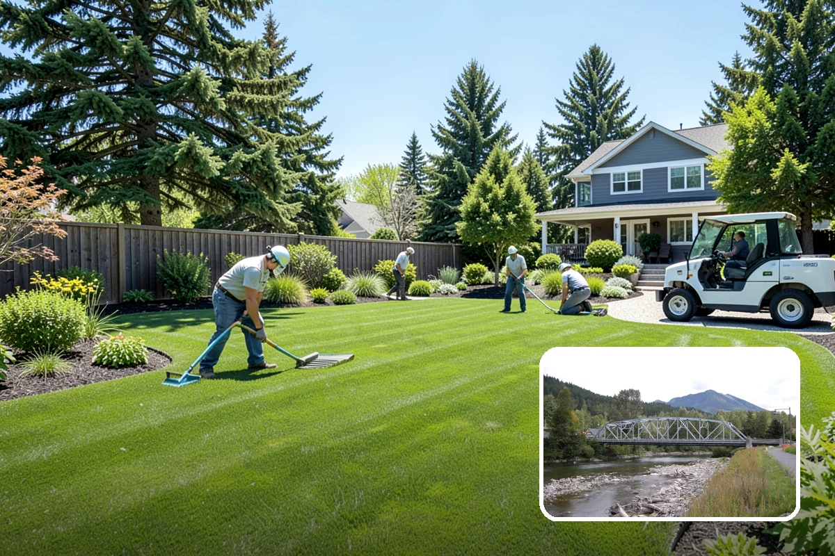 Slate Paver Installation in Skykomish, King County, WA - Rich charcoal and multicolor tones with natural texture