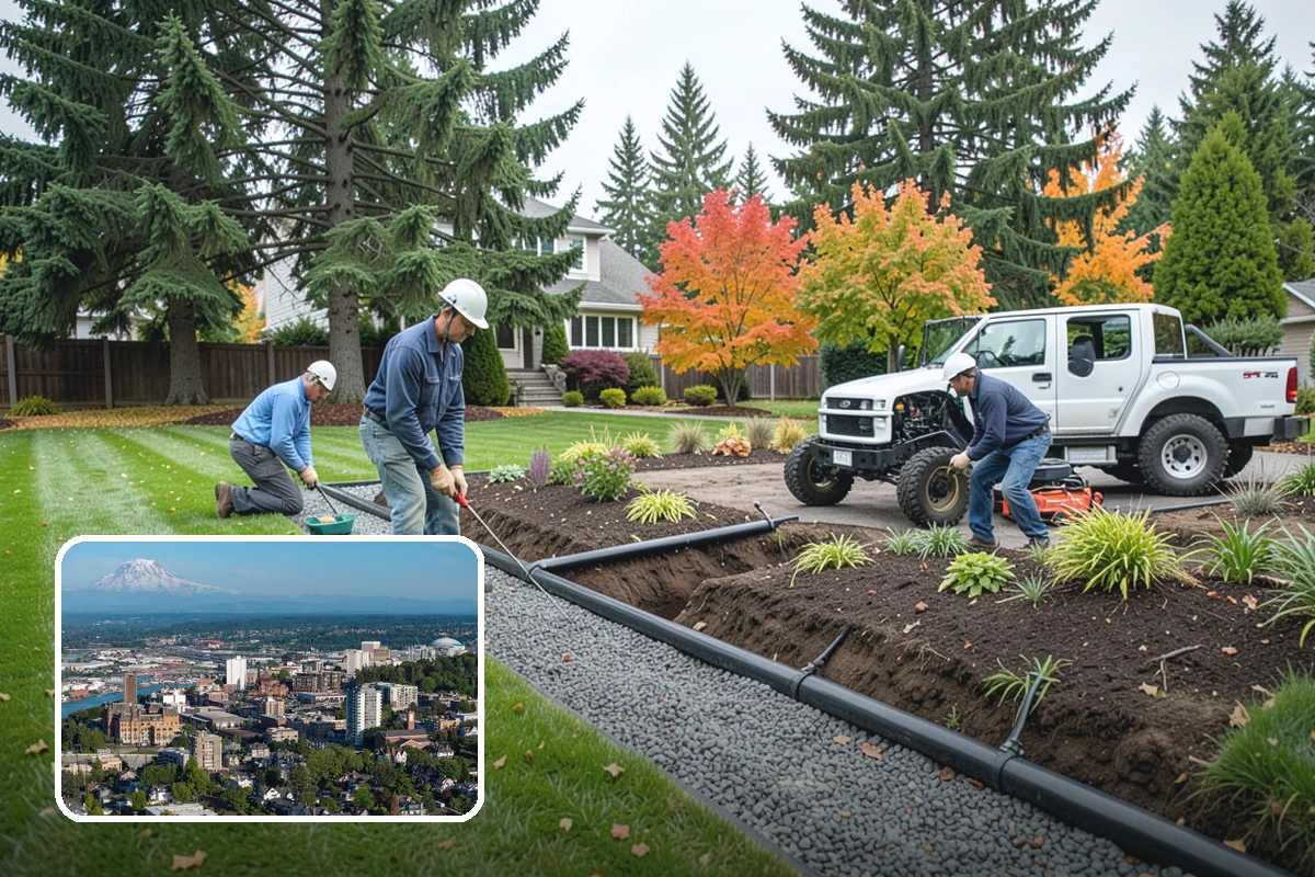 Slate Paver Installation in Tacoma, Pierce County, WA - Rich charcoal and multicolor tones with natural texture