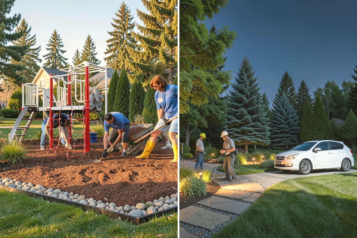 Slate Paver Installation in University Place, Pierce County, WA - Select dense slate and confirm drainage grade