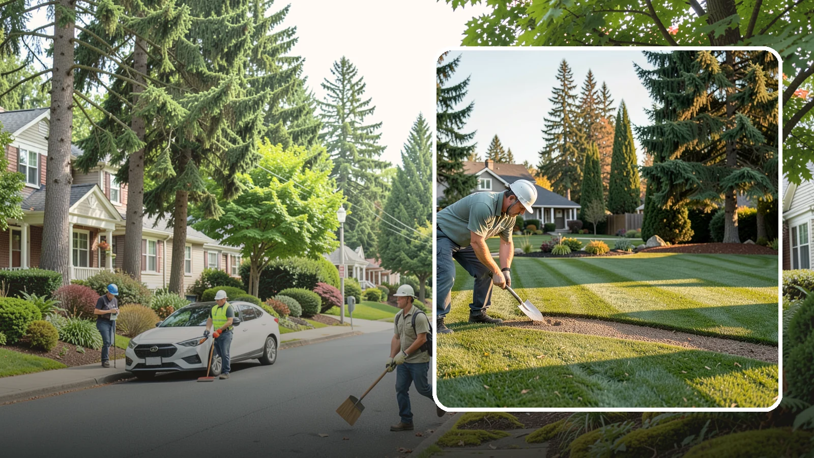 Slice Seeding in Beaux Arts Village, King County, WA - Repair thin or bare turf with slice seeding that cuts seed directly into the soil for superior germination.