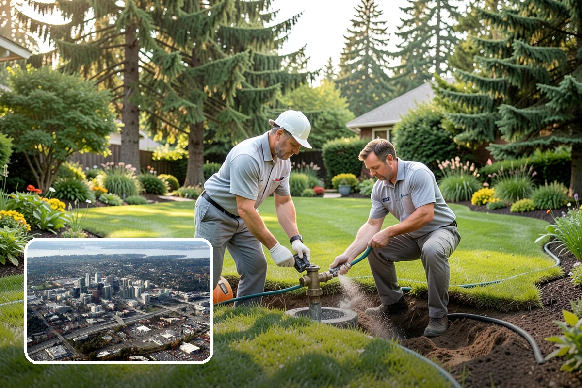 Slice Seeding in Bellevue, King County, WA - Direct seed-to-soil contact for higher germination