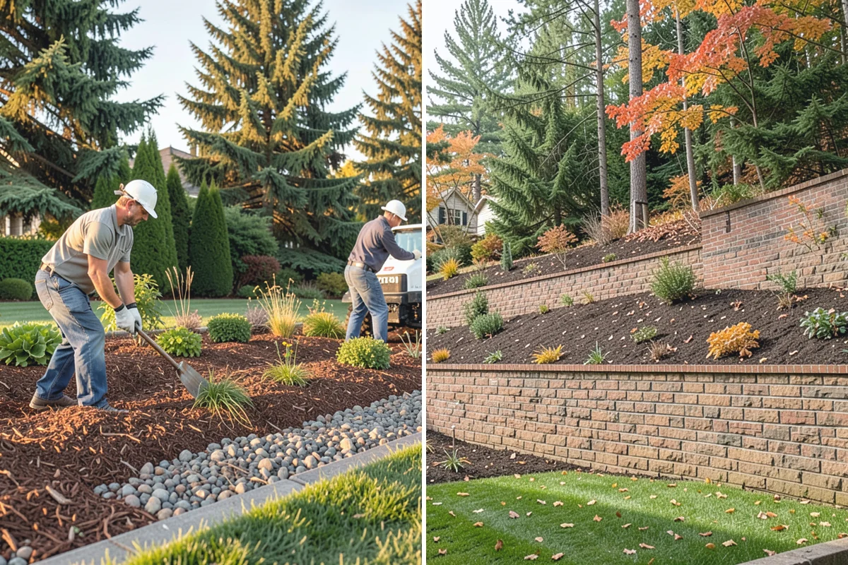 Slice Seeding in Bonney Lake, Pierce County, WA - Mow low and clear debris to expose the soil surface