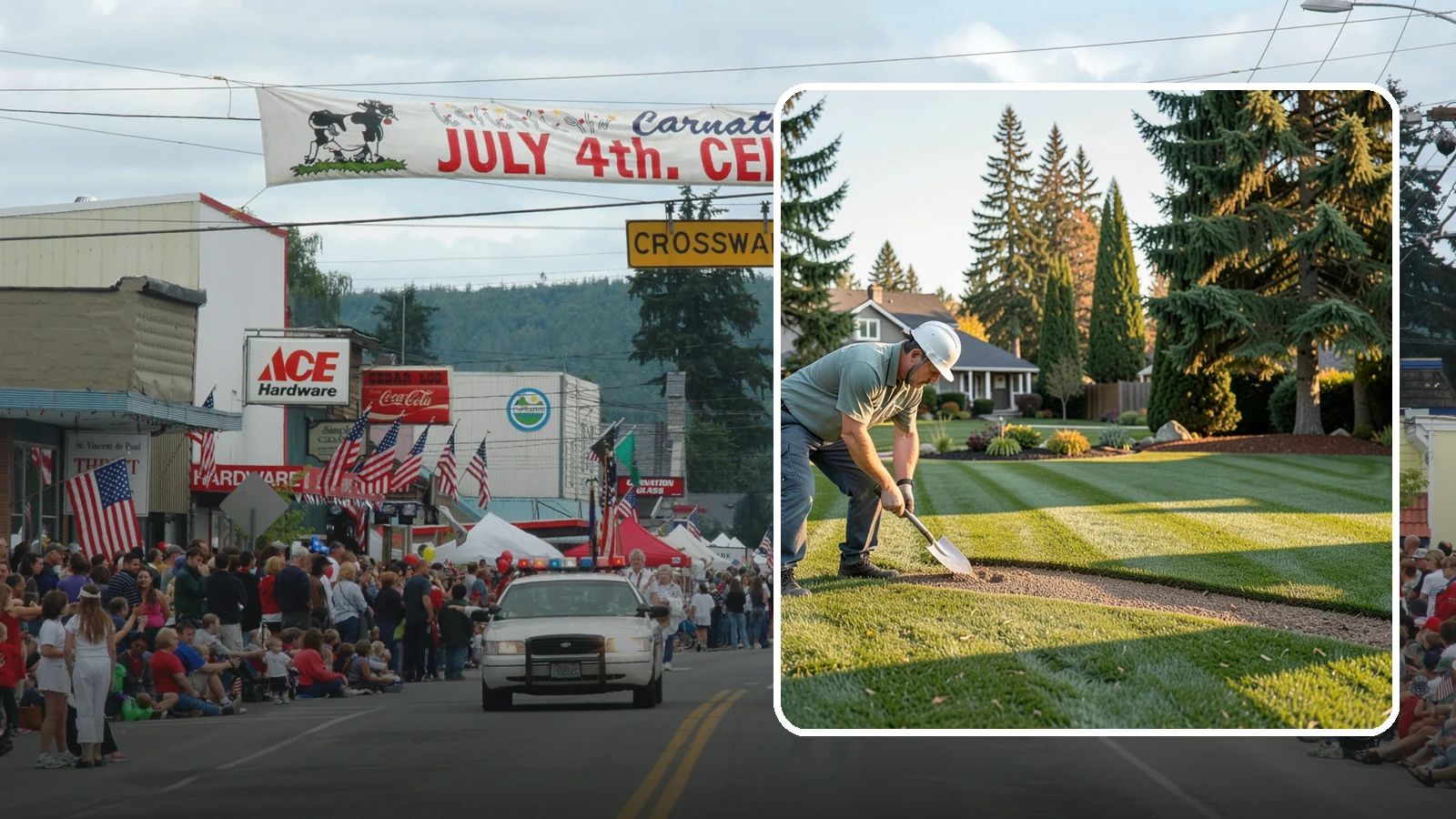 Slice Seeding in Carnation, King County, WA - Repair thin or bare turf with slice seeding that cuts seed directly into the soil for superior germination.