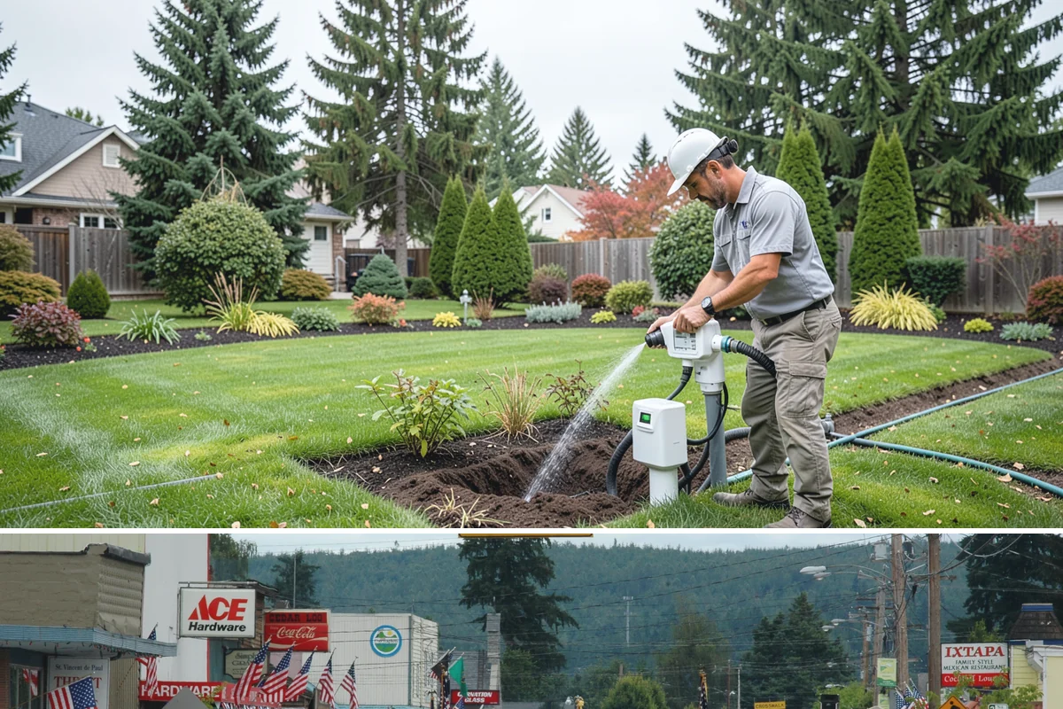 Slice Seeding in Carnation, King County, WA - Early fall is the prime slice-seeding window in Western Washington thanks to warm soil and steady rain, with spring as a...