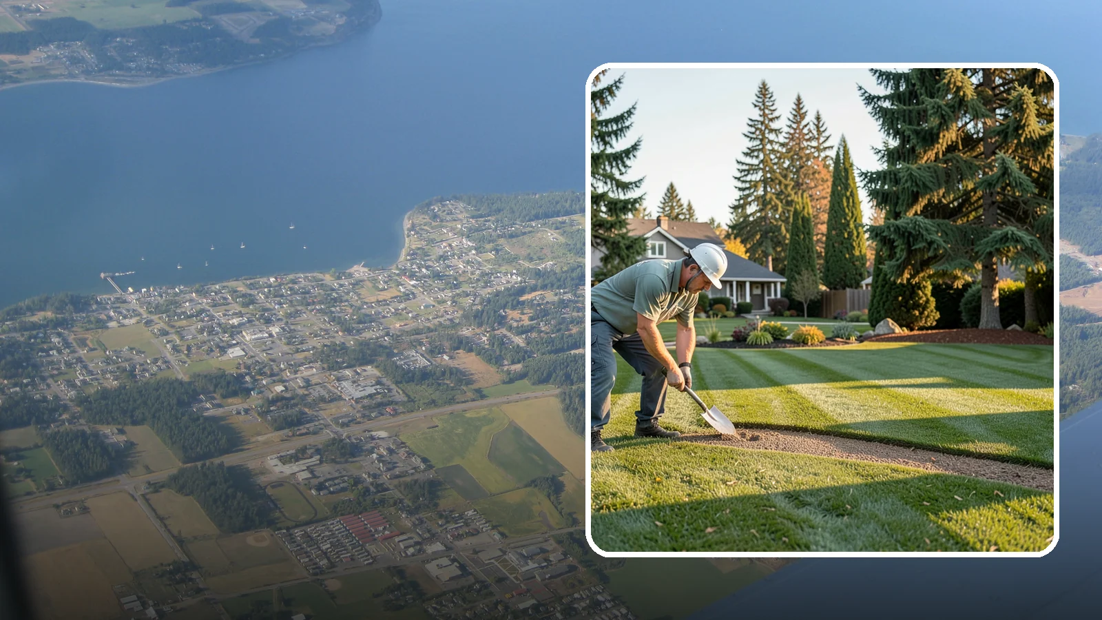 Slice Seeding in Coupeville, Island County, WA - Repair thin or bare turf with slice seeding that cuts seed directly into the soil for superior germination.