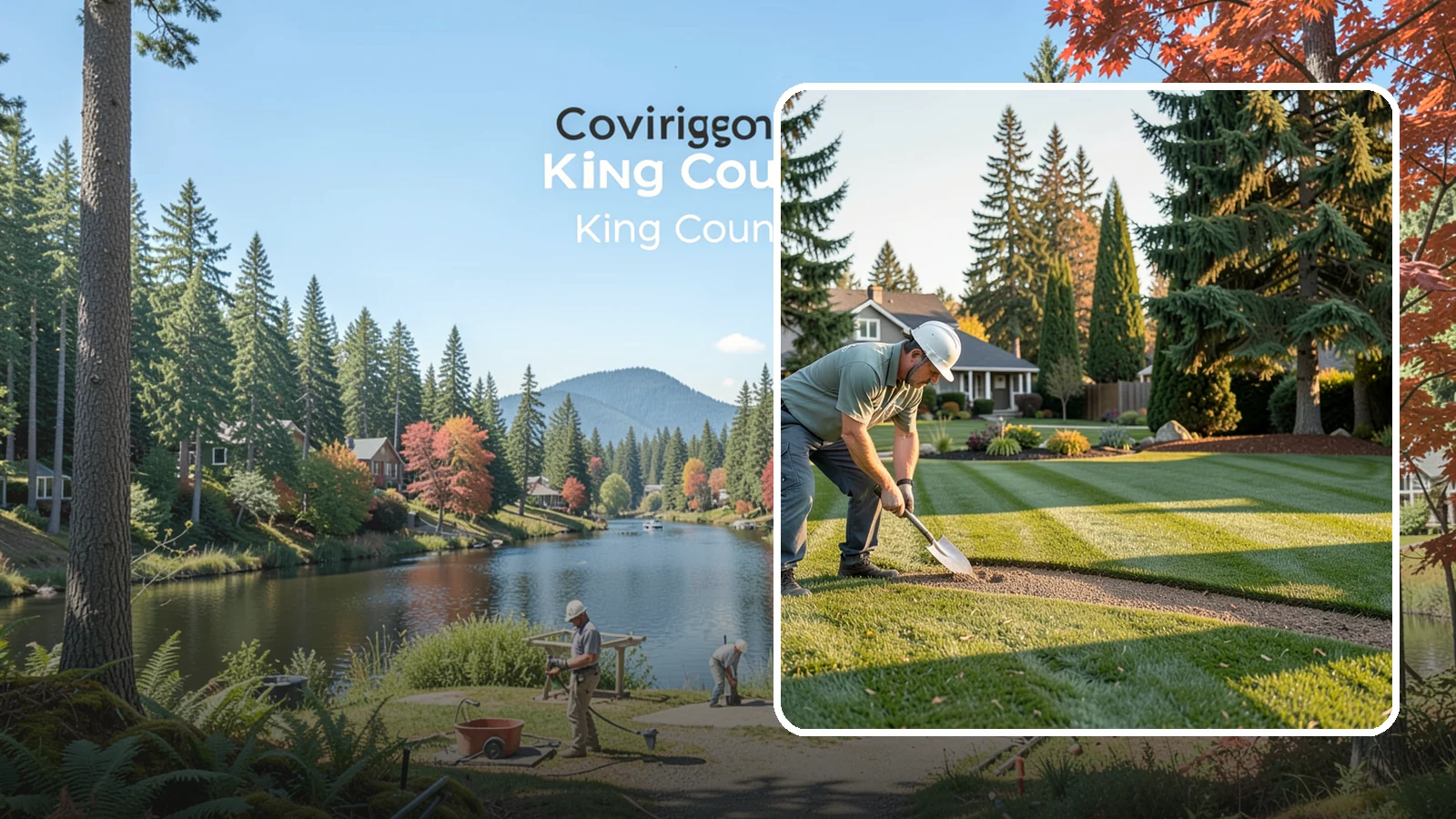 Slice Seeding in Covington, King County, WA - Repair thin or bare turf with slice seeding that cuts seed directly into the soil for superior germination.