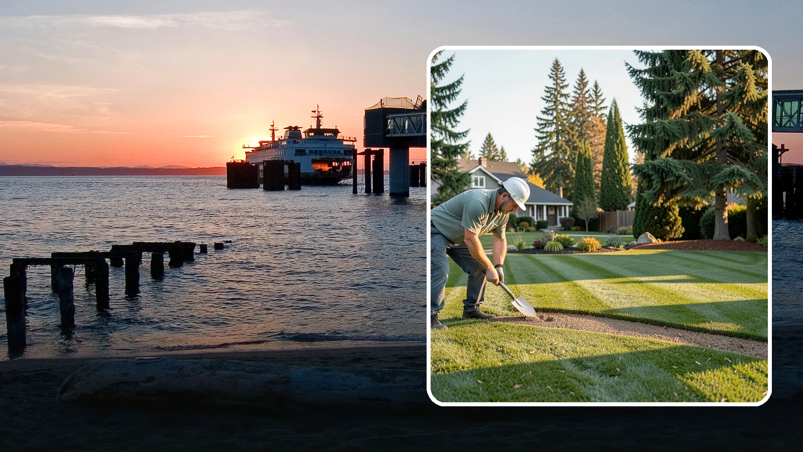 Slice Seeding in Edmonds, Snohomish County, WA - Repair thin or bare turf with slice seeding that cuts seed directly into the soil for superior germination.
