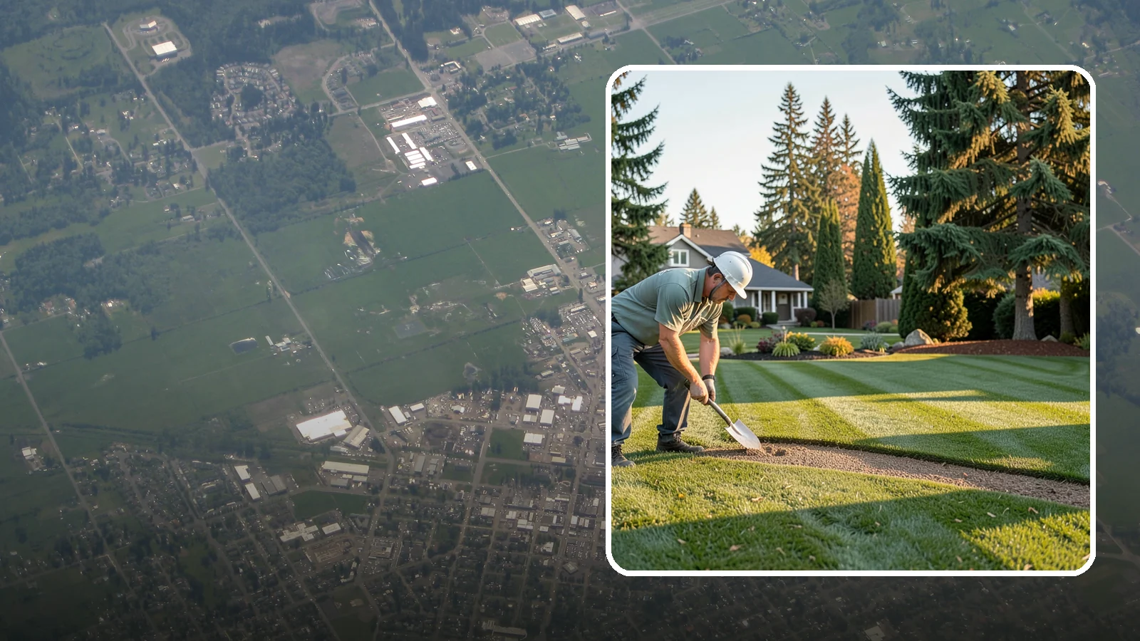 Slice Seeding in Enumclaw, King County, WA - Repair thin or bare turf with slice seeding that cuts seed directly into the soil for superior germination.