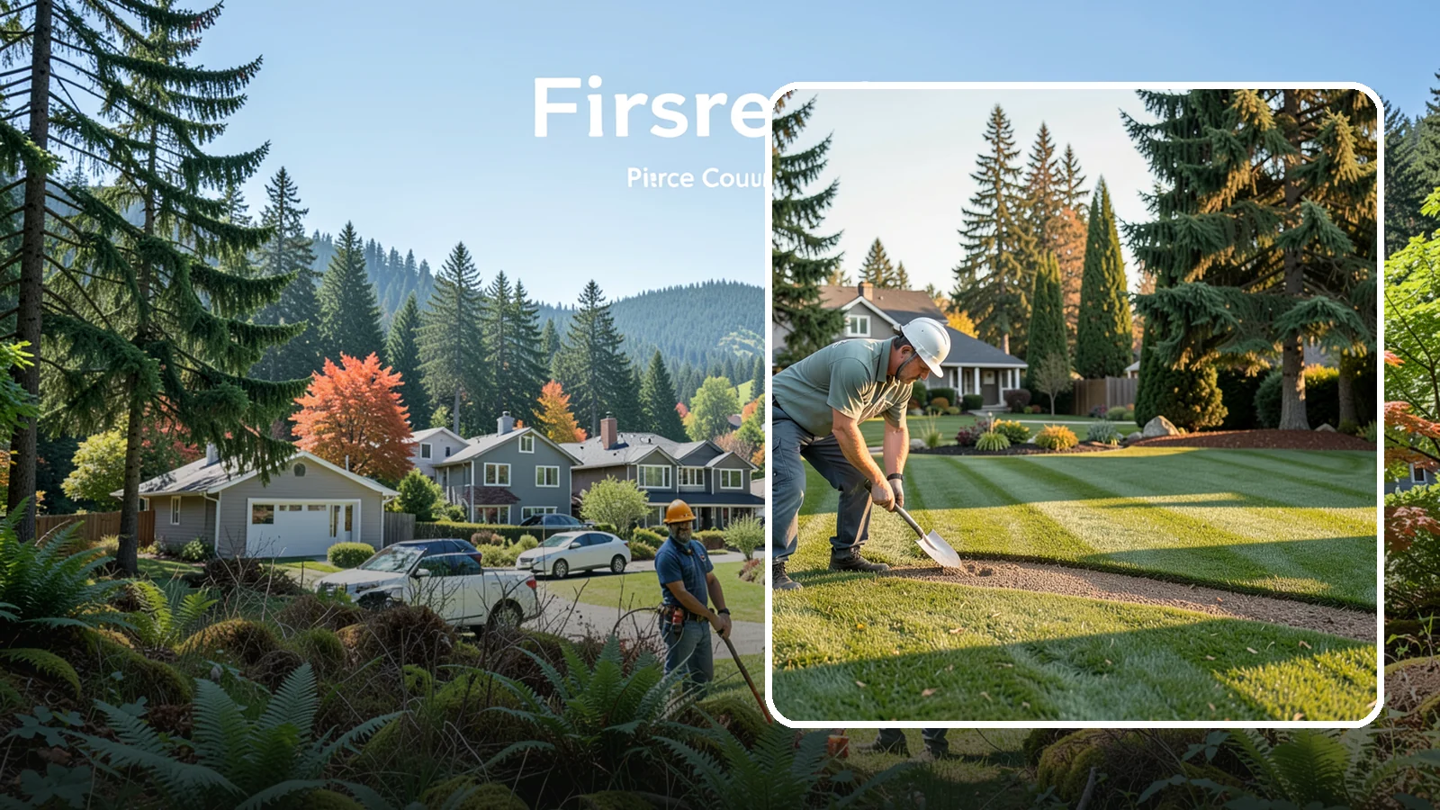 Slice Seeding in Fircrest, Pierce County, WA - Repair thin or bare turf with slice seeding that cuts seed directly into the soil for superior germination.