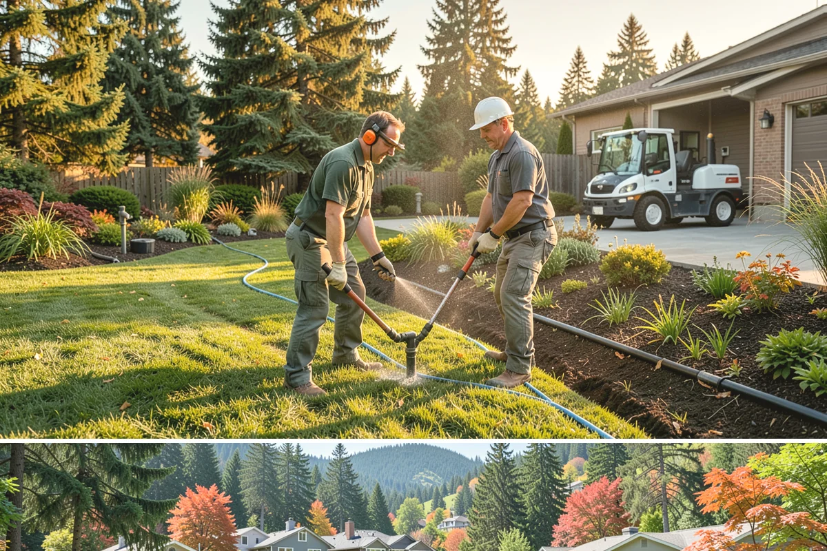 Slice Seeding in Fircrest, Pierce County, WA - Early fall is the prime slice-seeding window in Western Washington thanks to warm soil and steady rain, with spring as a...