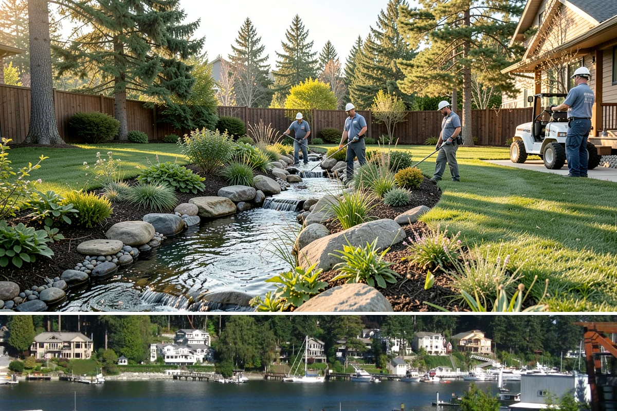 Slice Seeding in Gig Harbor, Pierce County, WA - Early fall is the prime slice-seeding window in Western Washington thanks to warm soil and steady rain, with spring as a...