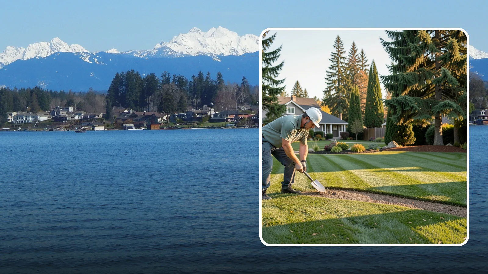 Slice Seeding in Lake Stevens, Snohomish County, WA - Repair thin or bare turf with slice seeding that cuts seed directly into the soil for superior germination.