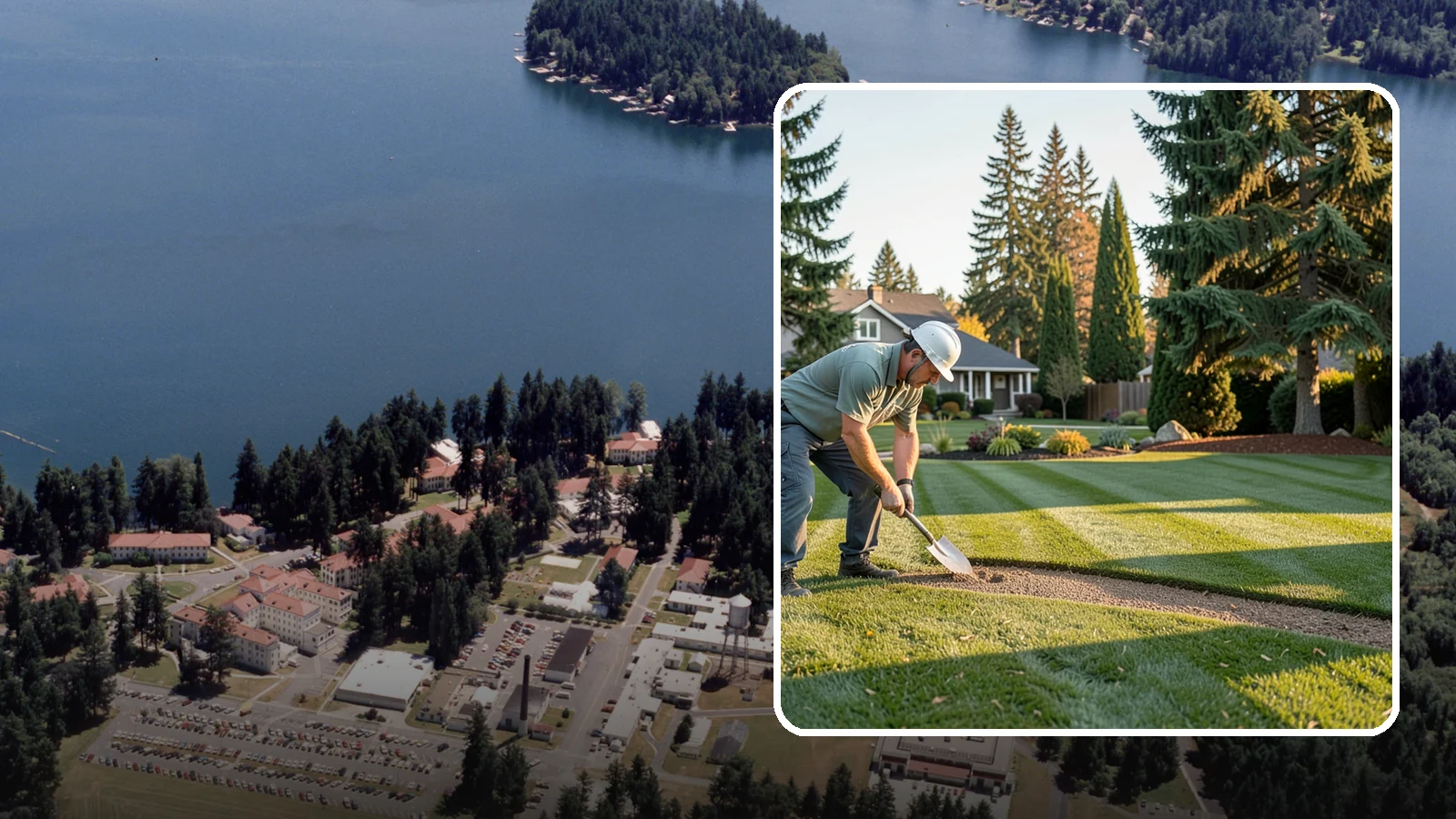 Slice Seeding in Lakewood, Pierce County, WA - Repair thin or bare turf with slice seeding that cuts seed directly into the soil for superior germination.