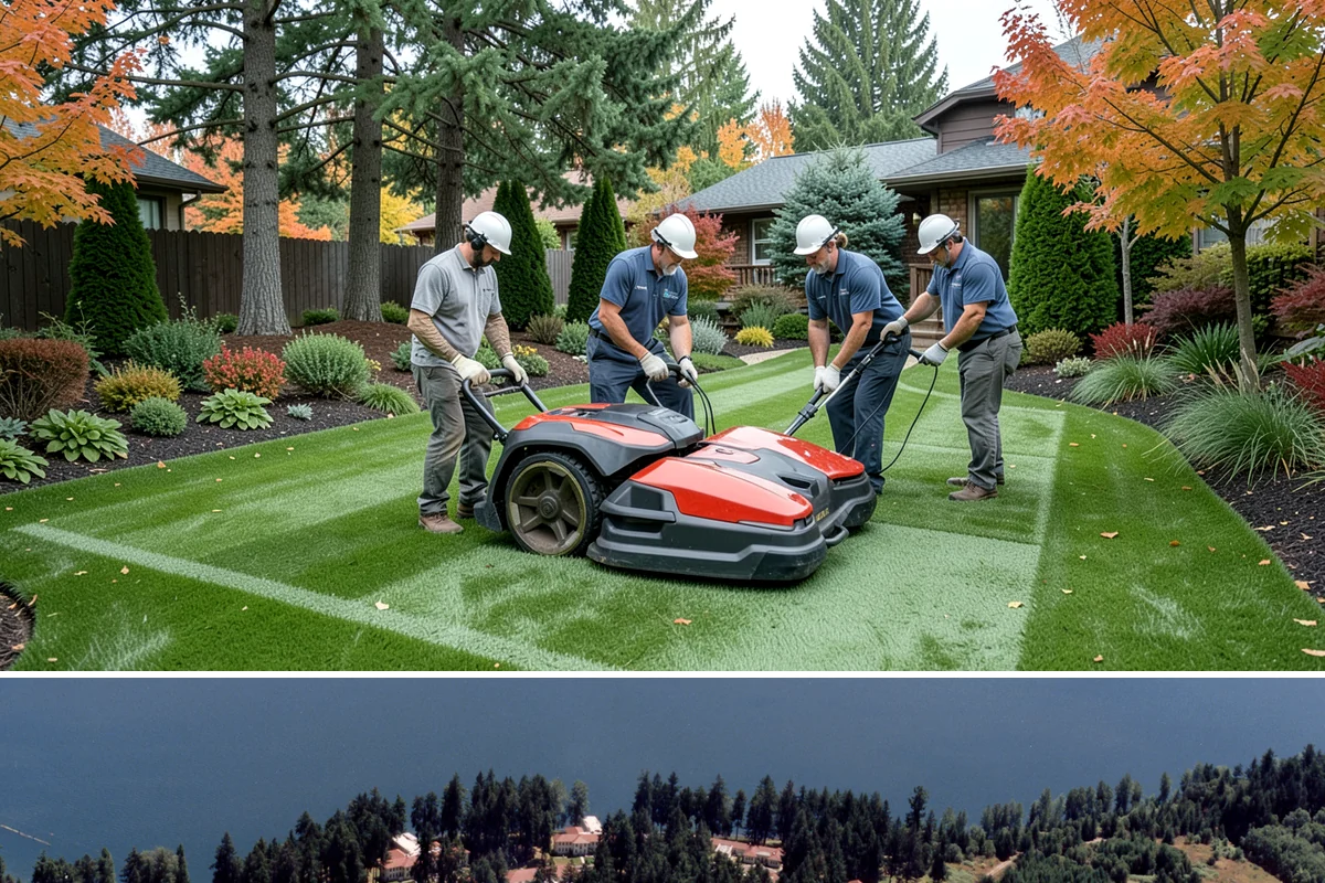 Slice Seeding in Lakewood, Pierce County, WA - Early fall is the prime slice-seeding window in Western Washington thanks to warm soil and steady rain, with spring as a...