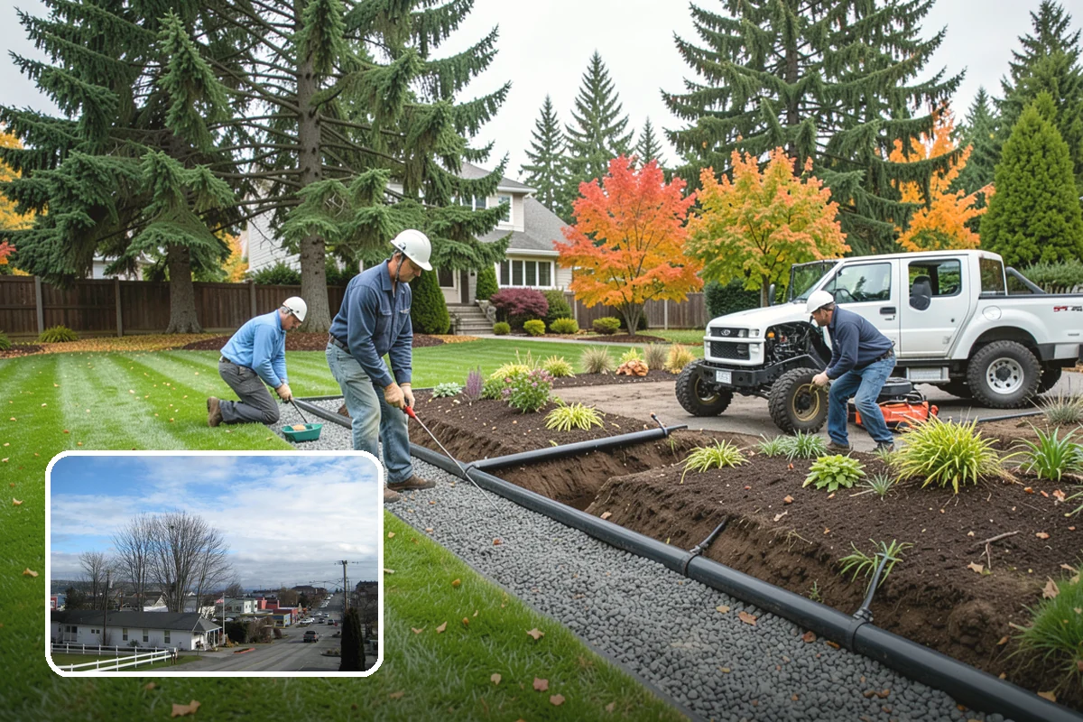 Slice Seeding in Langley, Island County, WA - Direct seed-to-soil contact for higher germination