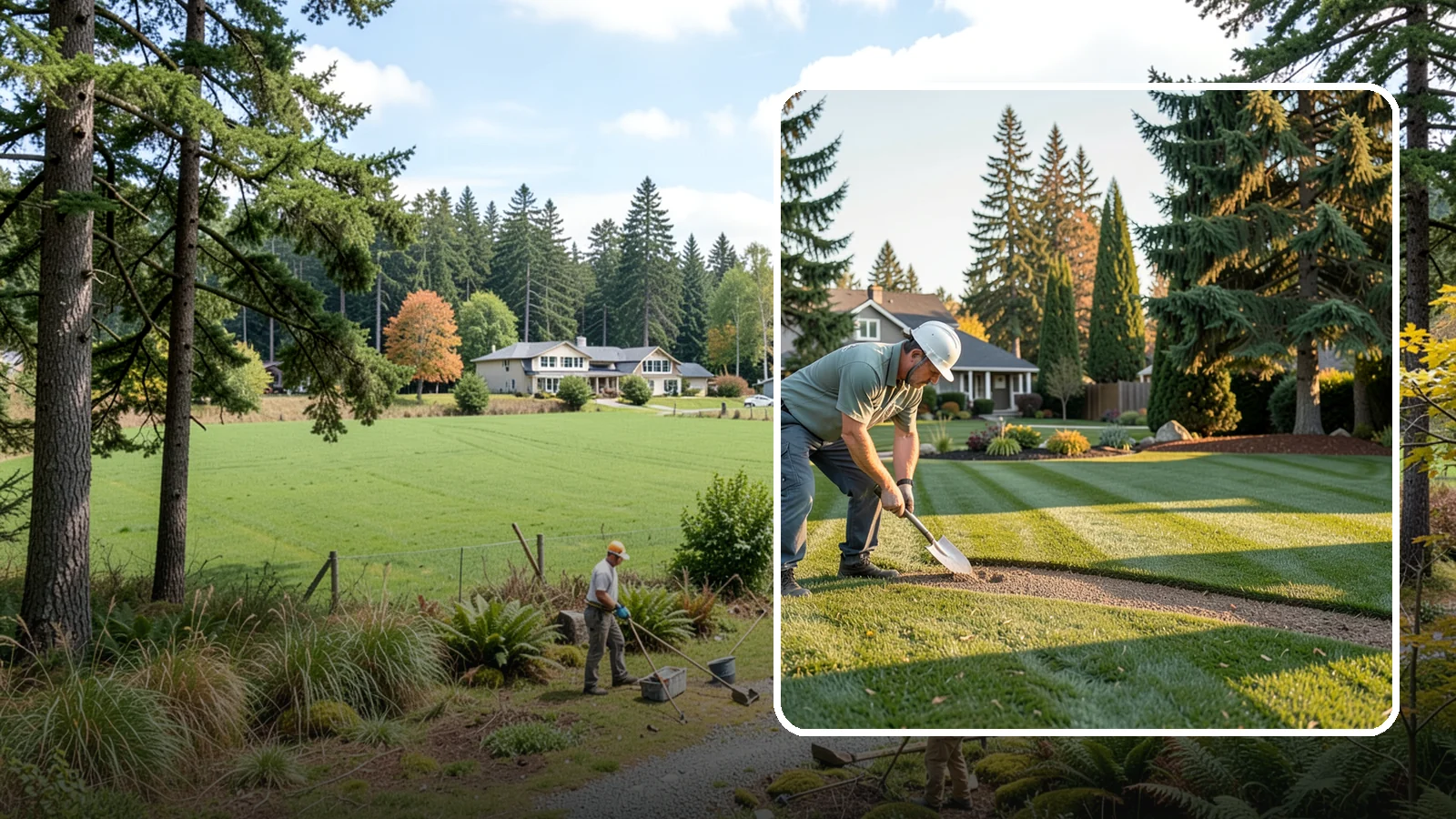 Slice Seeding in Lyman, Skagit County, WA - Repair thin or bare turf with slice seeding that cuts seed directly into the soil for superior germination.