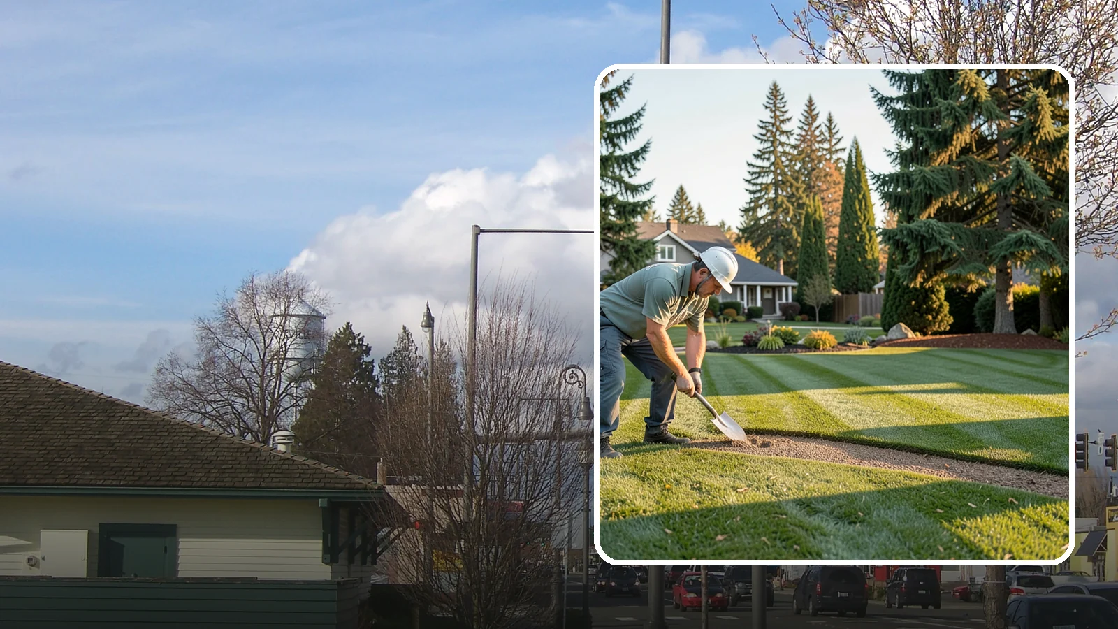Slice Seeding in Marysville, Snohomish County, WA - Repair thin or bare turf with slice seeding that cuts seed directly into the soil for superior germination.