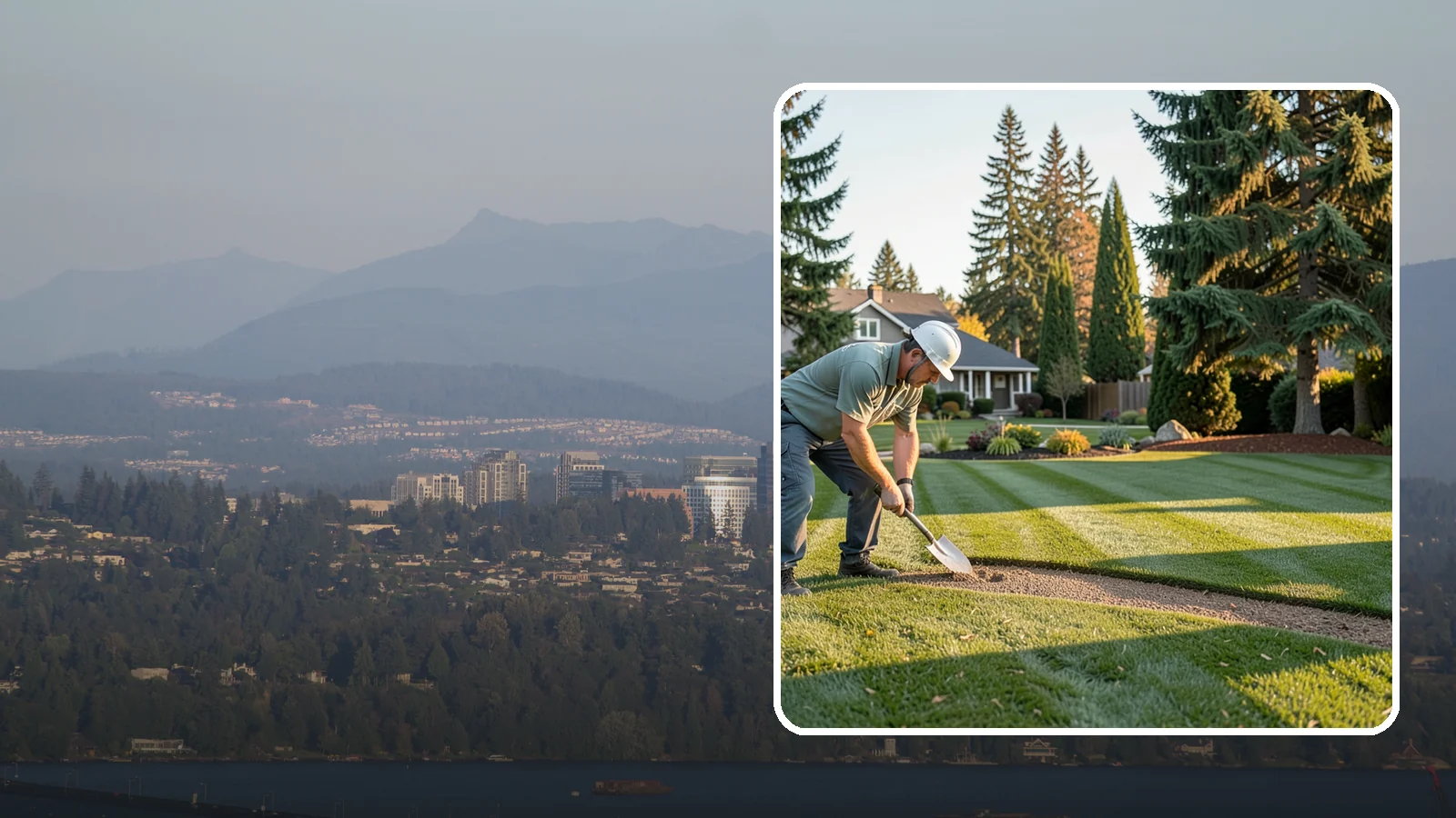 Slice Seeding in Medina, King County, WA - Repair thin or bare turf with slice seeding that cuts seed directly into the soil for superior germination.