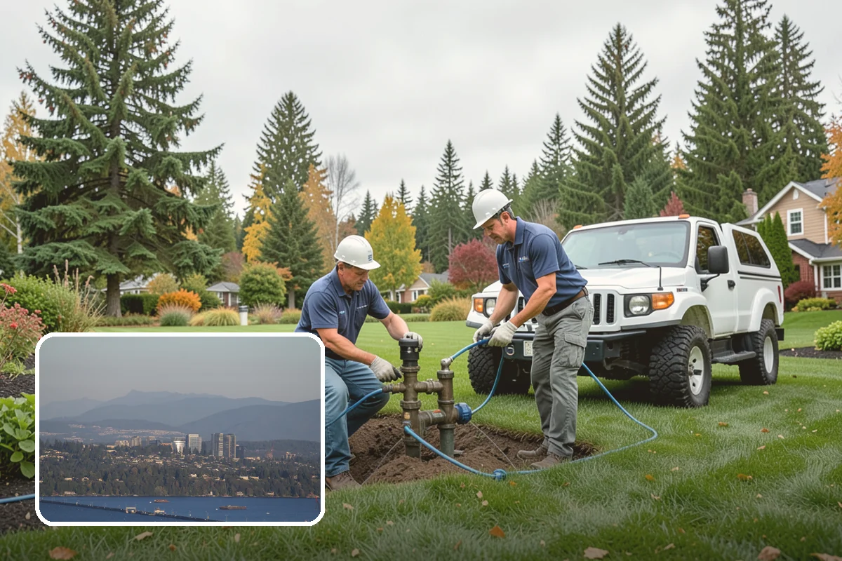 Slice Seeding in Medina, King County, WA - Direct seed-to-soil contact for higher germination