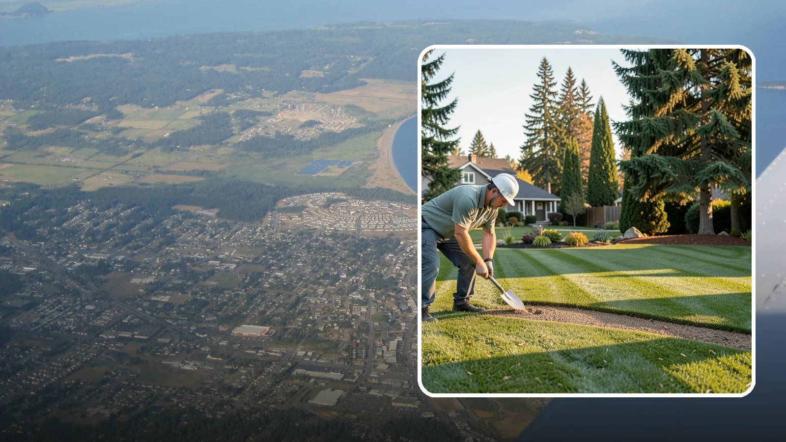Slice Seeding in Oak Harbor, Island County, WA - Repair thin or bare turf with slice seeding that cuts seed directly into the soil for superior germination.