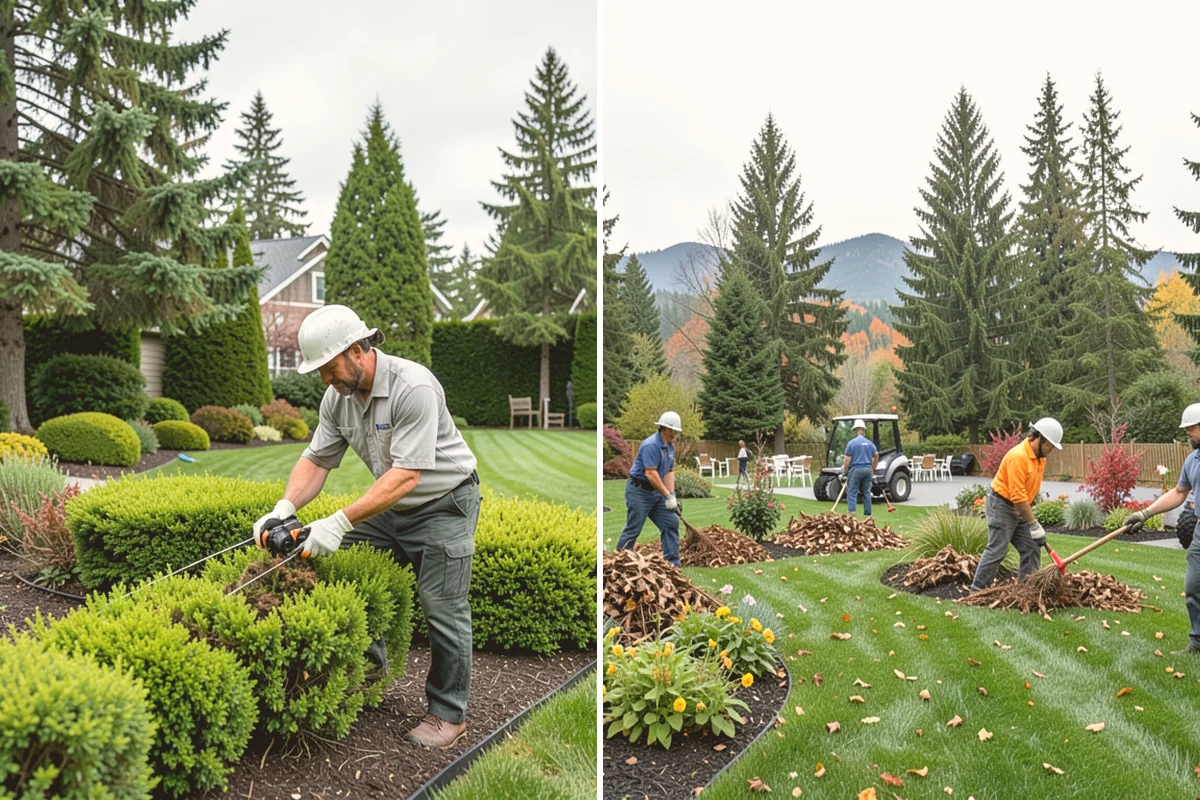 Slice Seeding in Orting, Pierce County, WA - Mow low and clear debris to expose the soil surface